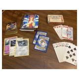 Pokemon Collector Cards & Budweiser Playing Cards