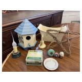 Bird House Candle Lamp & Home Decor