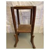 Small Wooden Vintage Table Plant Stand