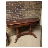 Solid Wood Vintage Sofa Table