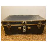 Old Foot Locker Storage Trunk