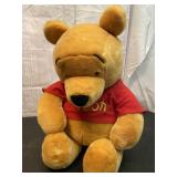 Winnie the Pooh Large Vintage Stuffed Animal