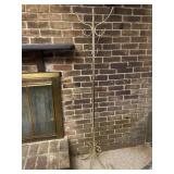 Coat & Hat Rack Gold Accent