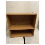 Small Light Brown Storage Bookshelf