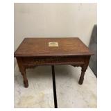 Small Vintage Wooden End Table