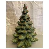 Atlantic Mold Vintage Light Up Christmas Tree 19"