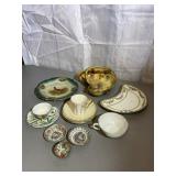 Vintage Tea Cups & Misc Dishes