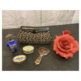 Perfume Bottle Pill Boxes & Misc Decor