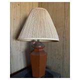 Vintage Ceramic Table Lamp & Shade