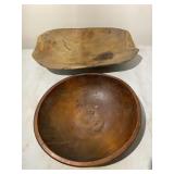 Wooden Dough Bowls