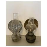 Glass Oil Lamps