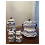 Vintage Jars & Tea Cup