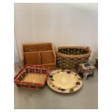 Baskets & Plate