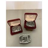 Kentucky Deer Hunting Belt Buckels