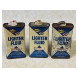 Lighter Fluid Cans