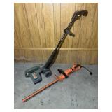 Hedge Trimer & Lawn Edger