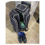2 Green Bowling Balls Bag Shoes & Accessories