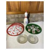 Platters Ashtrays & Bowling Pin Cup