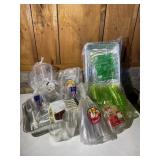 Plastic Cups Trays Party Supplies Large Group