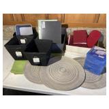 Storage Baskets Placemats & Misc