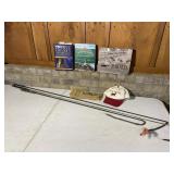 Harness Horse Racing Books Hat & Whips
