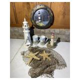 Lighthouse & Starfish Nautical Home Decor