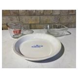 Corning Ware Large Dish Measuring Cup & Bowl