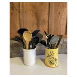 Kitchen Cooking Utensils & Storage Set of 2