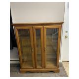 Nice Wood Display Curio Cabinet