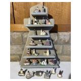 Lenox Mini Lighthouse Collection & Display Shelf