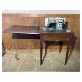 Wizard Sewing Machine & Wood Table
