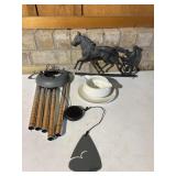 Jockey & Horse Weathervane & Misc