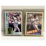 84 & 85 Topps Darryl Strawberry Cards