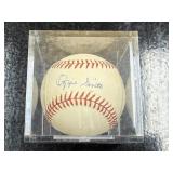 Ozzie Smith Autographed Baseball