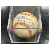 Bob Gibson Autographed Baseball