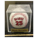 Mark McGwire Commemorative Baseball