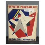 1964 Autographed Chicago Cubs Official Program