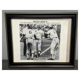 Autographed 78 Bucky Dent Game Win Homer Photo