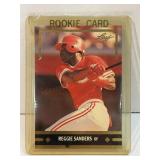 1991 Leaf Reggie Sanders Rookie Card