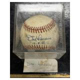 Don Larsen Autographed Baseball
