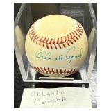 Orlando Cepeda Autographed Baseball