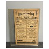 1935 Philadelphia Score Card