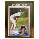 1983 Wade Boggs Topps #498 Rookie Card