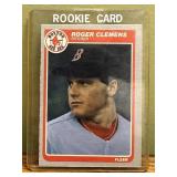 1985 Fleer Roger Clemens Rookie Card