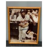 Autographed Hank Aaron Photo