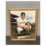 Autographed Willie Mays Photo