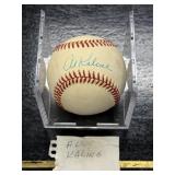 Al Kaline Autographed Baseball