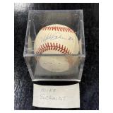 Mike Schmidt Autographed Baseball