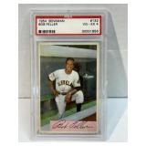 1954 Graded 4 Bob Feller Bowman Card #132
