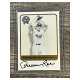 Autographed Preacher Roe 2001 Fleer Card